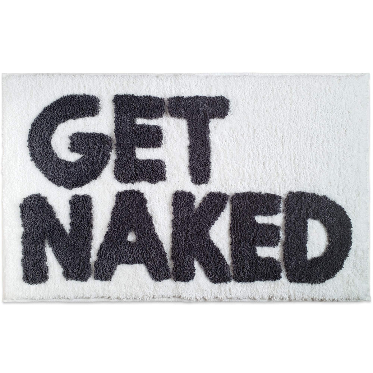 New Mungo Get Naked Bath Mat Pink - Blush Bathroom Rugs - Bath Mat - 31" x 20"