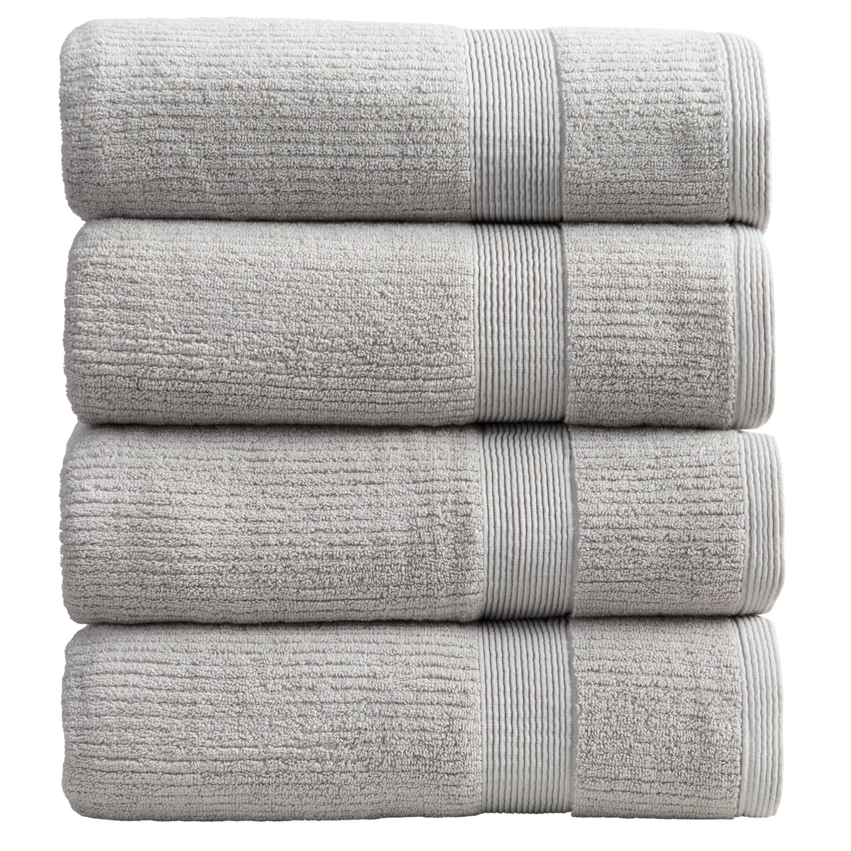 Springtree Home 100% Cotton Bath Towel Set | 6-Piece Set | Textured | Blue