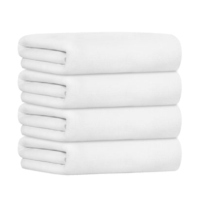JML Microfiber Bath Towels, Bath Towel Set (6 Pack, 27" x 55") - Extra Absorbent and Fast Drying,Multipurpose Microfiber Towel for Bath, Beach, Pool, Sports, Yoga - Grey