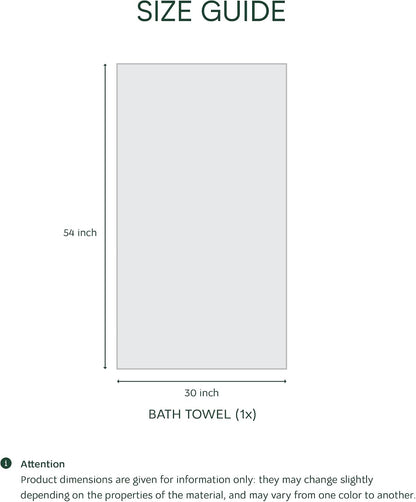 Lacoste Heritage 100% Supima Cotton Bath Towel 30" x 54", White