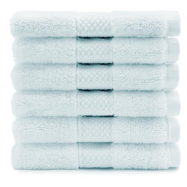 Maisonette Loft Egyptian Cotton Turkish Bath Towels, Soft, Absorbent, Ideal Quick Dry Large Luxury Bath Towel Set for Shower (30" x 58", 4 Pack), Navy Blue