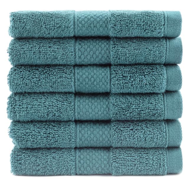 Maisonette Loft Egyptian Cotton Turkish Bath Towels, Soft, Absorbent, Ideal Quick Dry Large Luxury Bath Towel Set for Shower (30" x 58", 4 Pack), Navy Blue