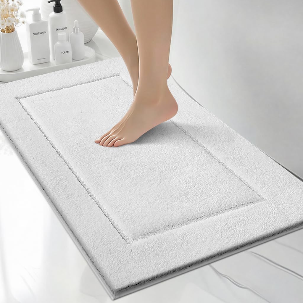 Extra Soft Bathroom Rug 20" x 30", Bath Mat, Throw Rug for Kitchen