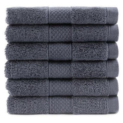 Maisonette Loft Egyptian Cotton Turkish Bath Towels, Soft, Absorbent, Ideal Quick Dry Large Luxury Bath Towel Set for Shower (30" x 58", 4 Pack), Navy Blue