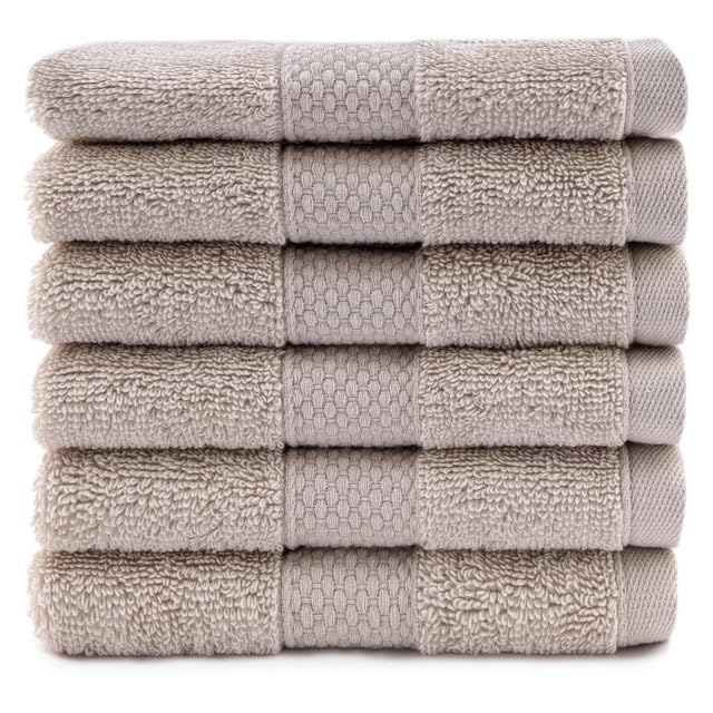 Maisonette Loft Egyptian Cotton Turkish Bath Towels, Soft, Absorbent, Ideal Quick Dry Large Luxury Bath Towel Set for Shower (30" x 58", 4 Pack), Navy Blue