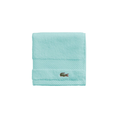 Lacoste Heritage 100% Supima Cotton Bath Towel 30" x 54", White