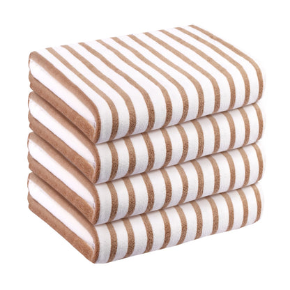 JML Microfiber Bath Towels, Bath Towel Set (6 Pack, 27" x 55") - Extra Absorbent and Fast Drying,Multipurpose Microfiber Towel for Bath, Beach, Pool, Sports, Yoga - Grey