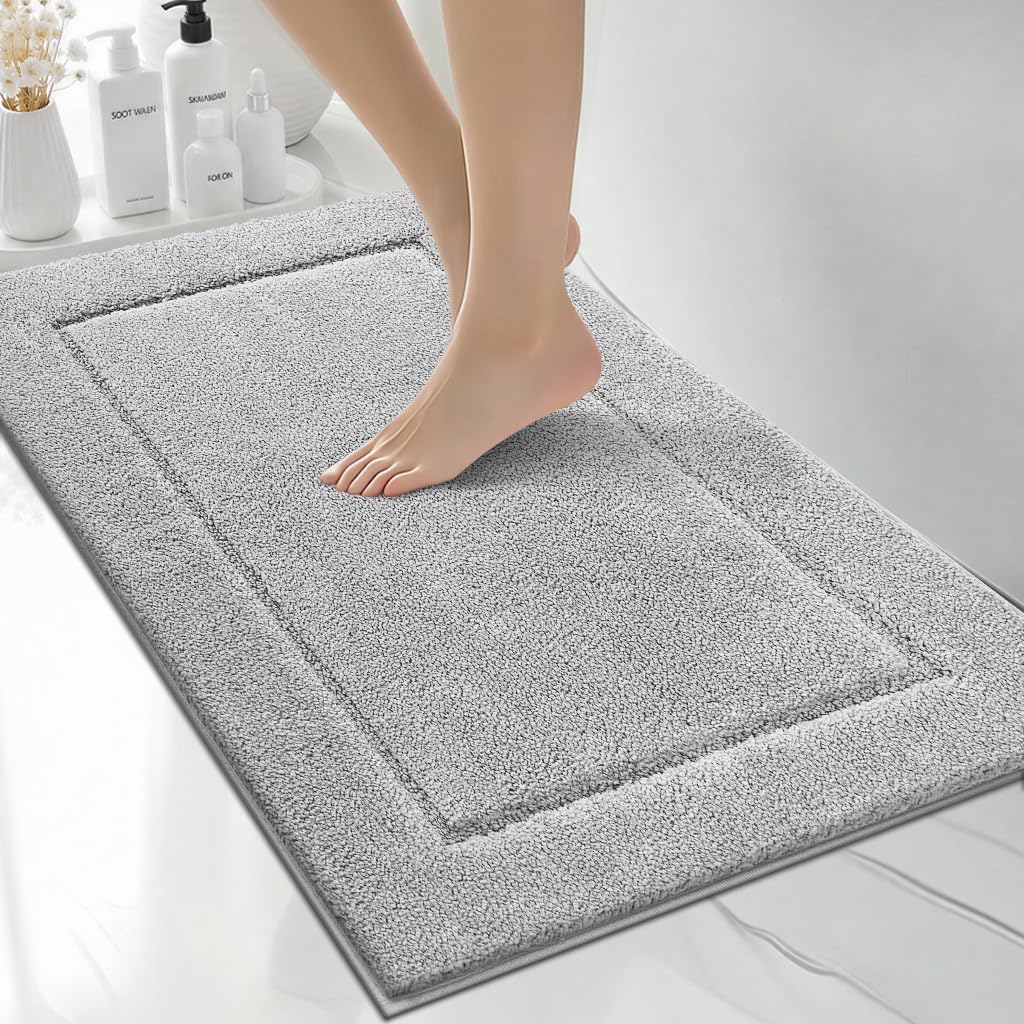 Extra Soft Bathroom Rug 20" x 30", Bath Mat, Throw Rug for Kitchen