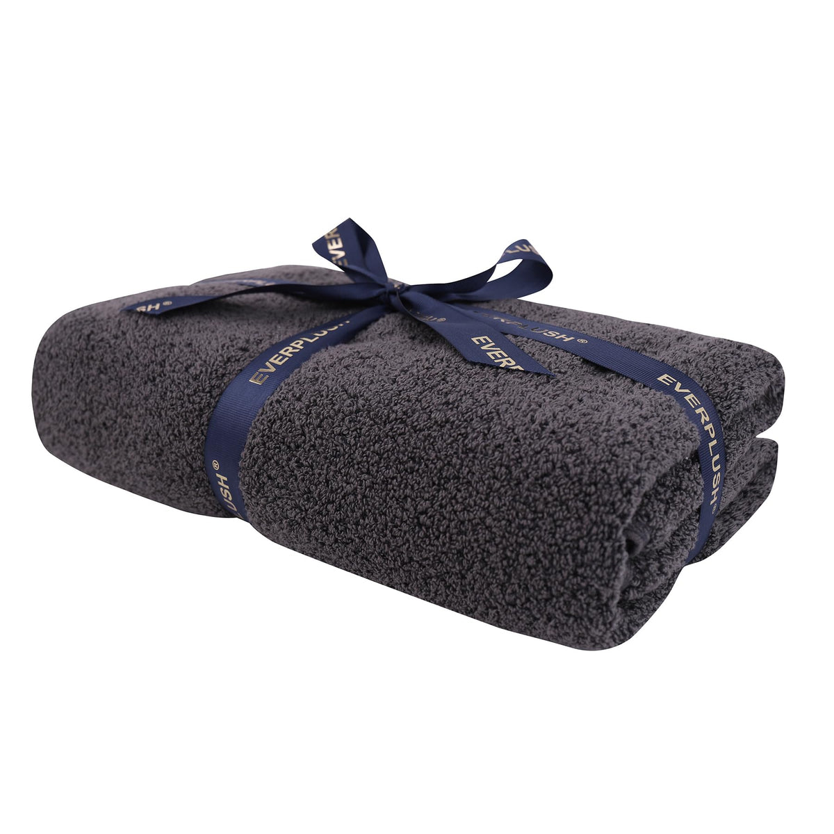 Everplush Diamond Collection 6-Piece Bath Sheet Towel Set, Soft Plush Jacquard Luxury Bath Towels,Highly Absorbent & Fast-Drying Luxury Towels Sets for Bathroom,Shower, or Spa(Brown, Bath Sheet 6PK)