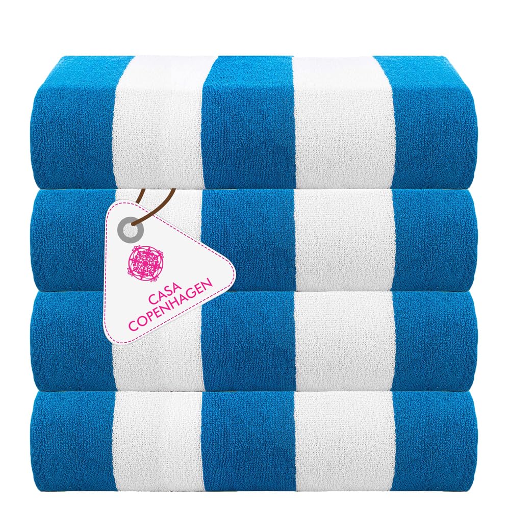 CASA COPENHAGEN Solitaire 6 Pieces Towel Set- Midnight Black, 600 GSM 2 Bath Towel 2 Hand Towel 2 Washcloth, Designed in Denmark Made of Soft Egyptian Cotton for Bathroom, Kitchen & Shower