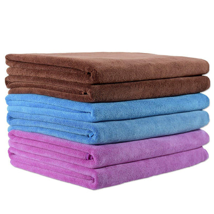 JML Microfiber Bath Towels, Bath Towel Set (6 Pack, 27" x 55") - Extra Absorbent and Fast Drying,Multipurpose Microfiber Towel for Bath, Beach, Pool, Sports, Yoga - Grey