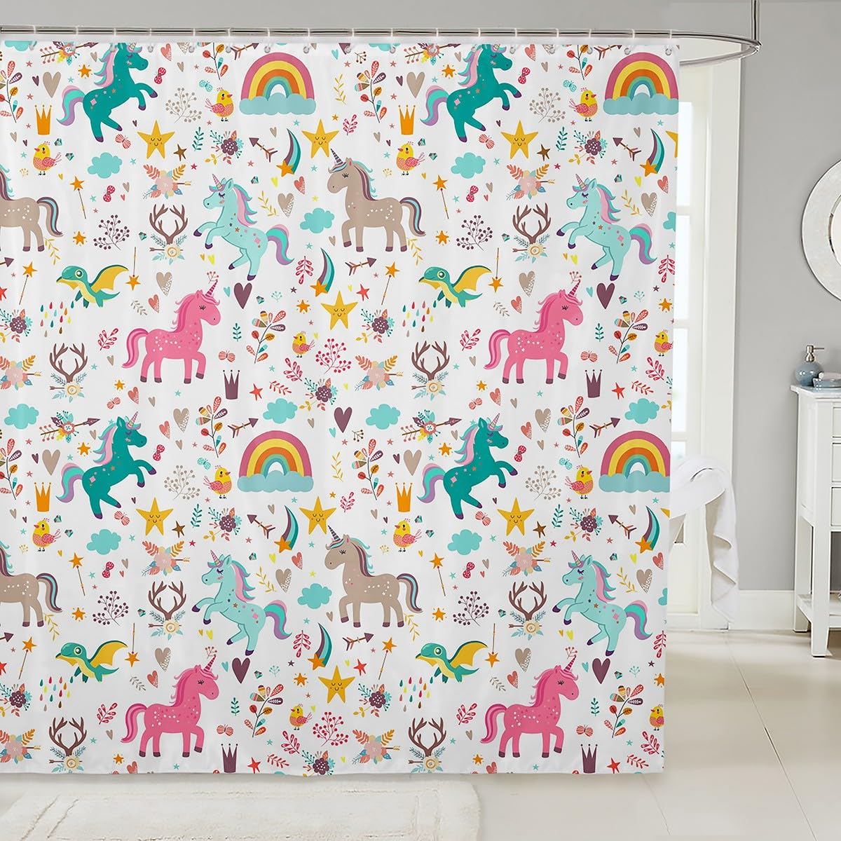 Leopard Print Shower Curtain Cheetah Safari Animal Bath Curtain Geometric Bathroom Shower Curtain Modern Abstract Pattern Bathroom Curtains Waterproof Cloth Fabric for Bathroom Decor 72" W x 72" L