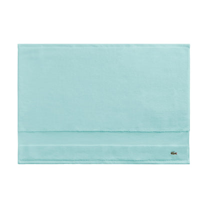 Lacoste Heritage 100% Supima Cotton Bath Towel 30" x 54", White