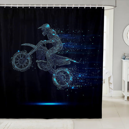 Leopard Print Shower Curtain Cheetah Safari Animal Bath Curtain Geometric Bathroom Shower Curtain Modern Abstract Pattern Bathroom Curtains Waterproof Cloth Fabric for Bathroom Decor 72" W x 72" L