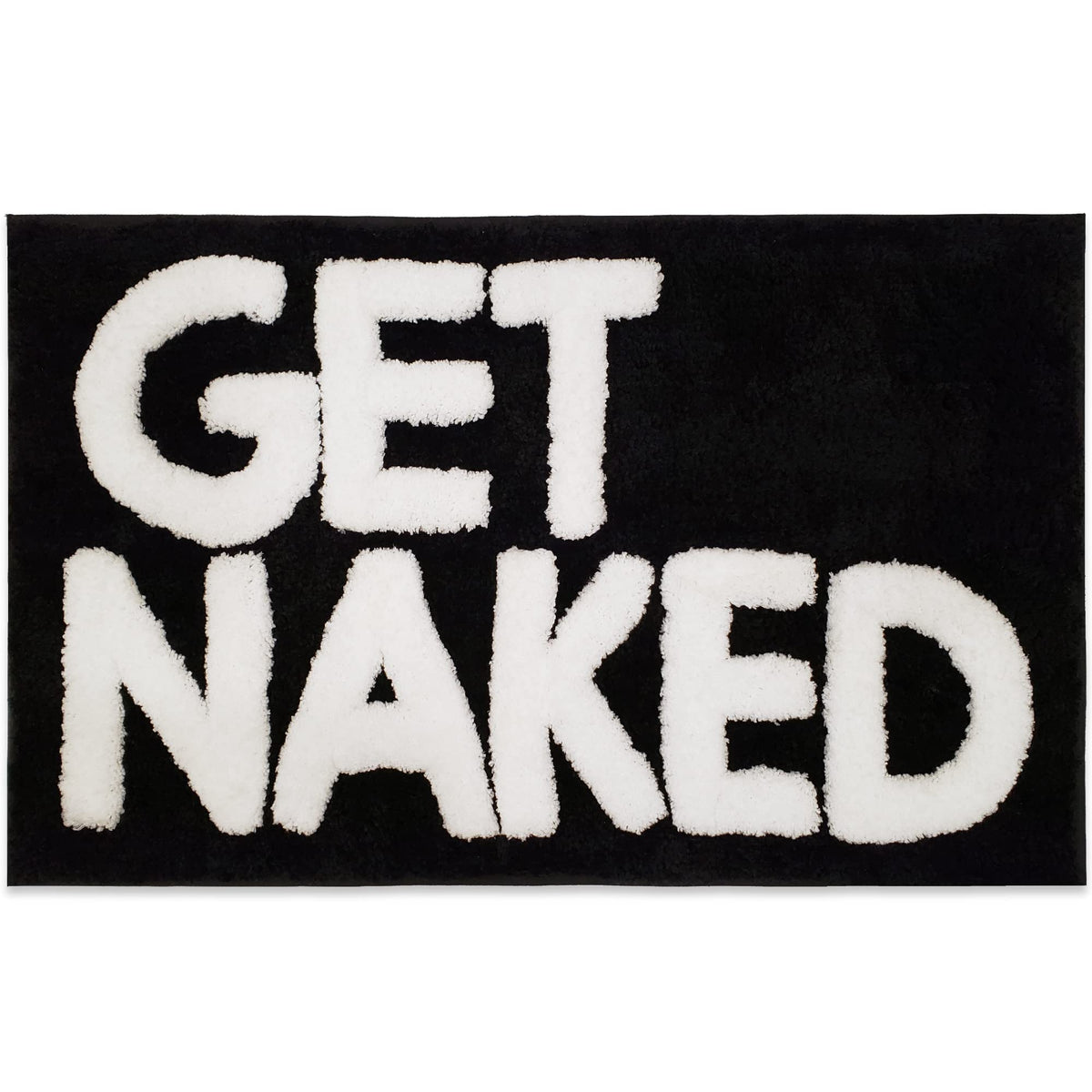 New Mungo Get Naked Bath Mat Pink - Blush Bathroom Rugs - Bath Mat - 31" x 20"