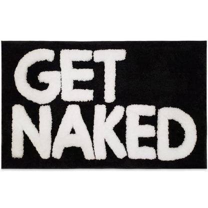 New Mungo Get Naked Bath Mat Pink - Blush Bathroom Rugs - Bath Mat - 31" x 20"