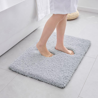 ILANGO Bathroom Rugs 32" × 20", Extra Soft Absorbent Microfiber Bath Rugs