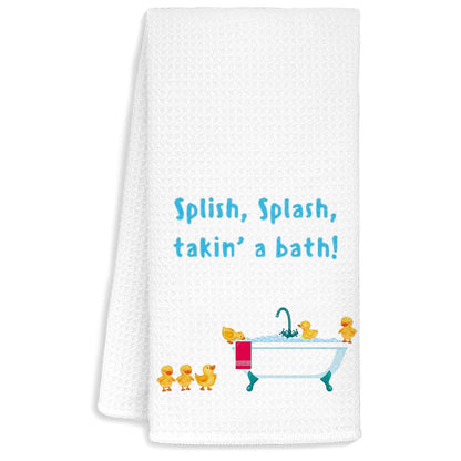 Jvpke Kids Bath Towel Set of 4, Kids Bathroom Set, Girls Bathroom Set, Hand Towels 1624 Inch, Colorful Pink Purple Blue Yellow Bath Towels