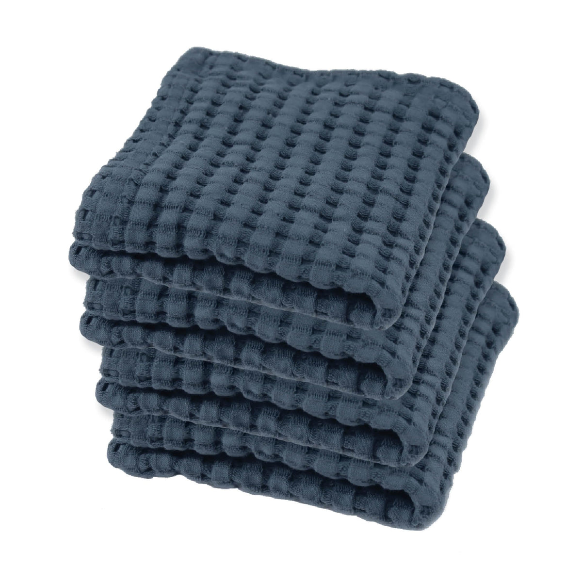 GILDEN TREE Waffle Hand Towels for Bathroom Quick Dry Large Luxury Lint Free Super Absorbent Cotton Hand Towels Set of 2, Modern Style (Cream)