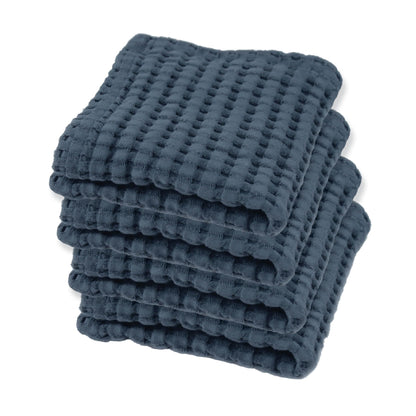 GILDEN TREE Waffle Hand Towels for Bathroom Quick Dry Large Luxury Lint Free Super Absorbent Cotton Hand Towels Set of 2, Modern Style (Cream)