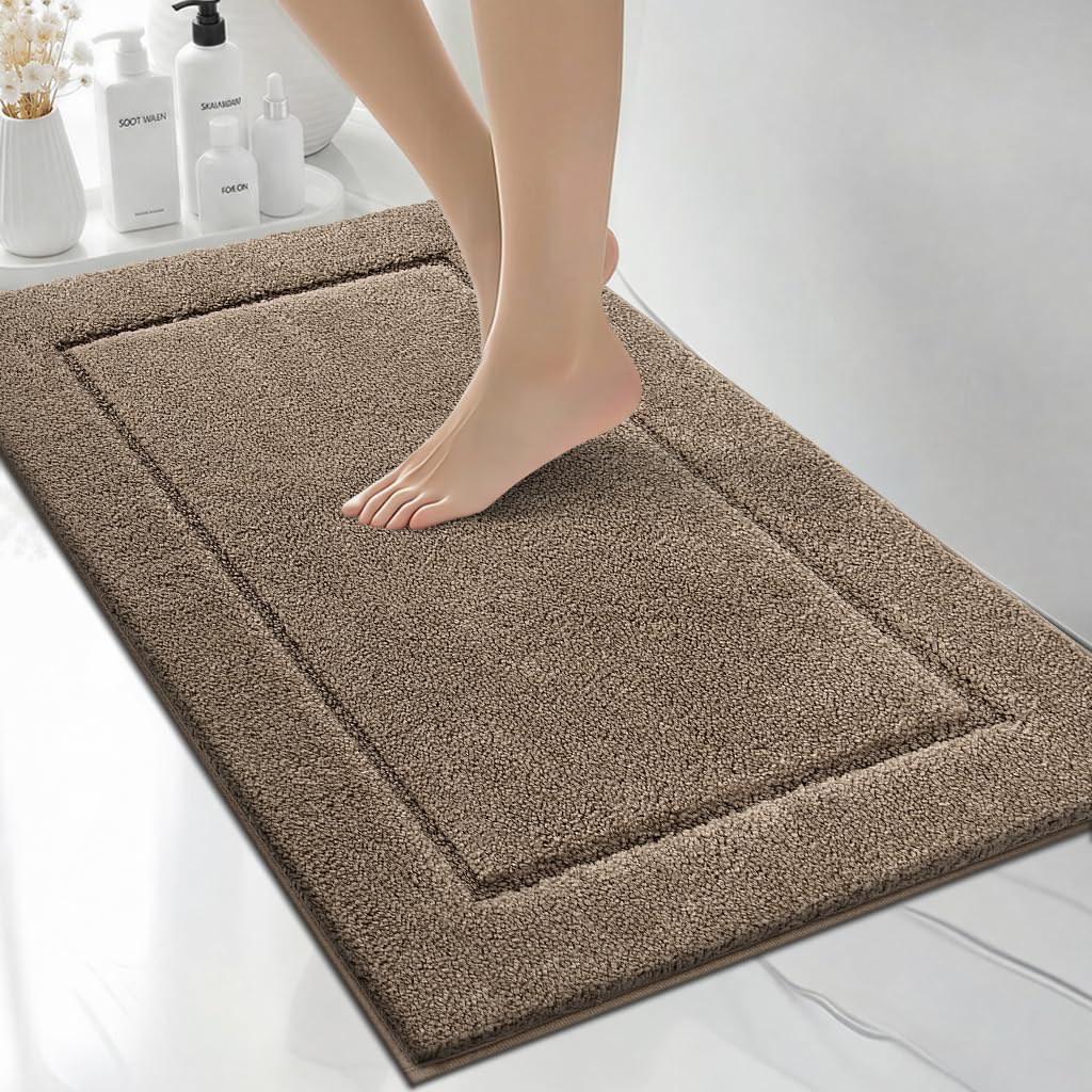 Extra Soft Bathroom Rug 20" x 30", Bath Mat, Throw Rug for Kitchen