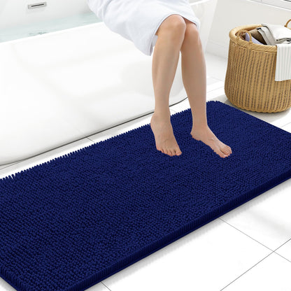 Arotive Bathroom Rugs 24x16, Soft Absorbent Shaggy Chenille Bath Rugs
