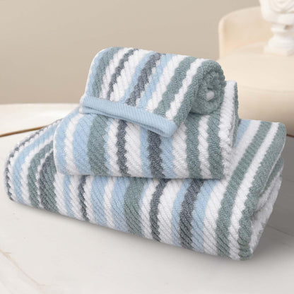 VOOVA & MOVAS Hand Towels 4 Pack, 100% Cotton, 16x27 in, Sage Beige