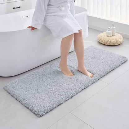 ILANGO Bathroom Rugs 32" × 20", Extra Soft Absorbent Microfiber Bath Rugs