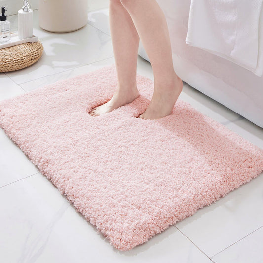 ILANGO Bathroom Rugs 24" × 17", Extra Soft Absorbent Microfiber Bath Rugs