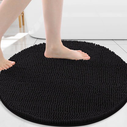 Arotive Bathroom Rugs 24x16, Soft Absorbent Shaggy Chenille Bath Rugs