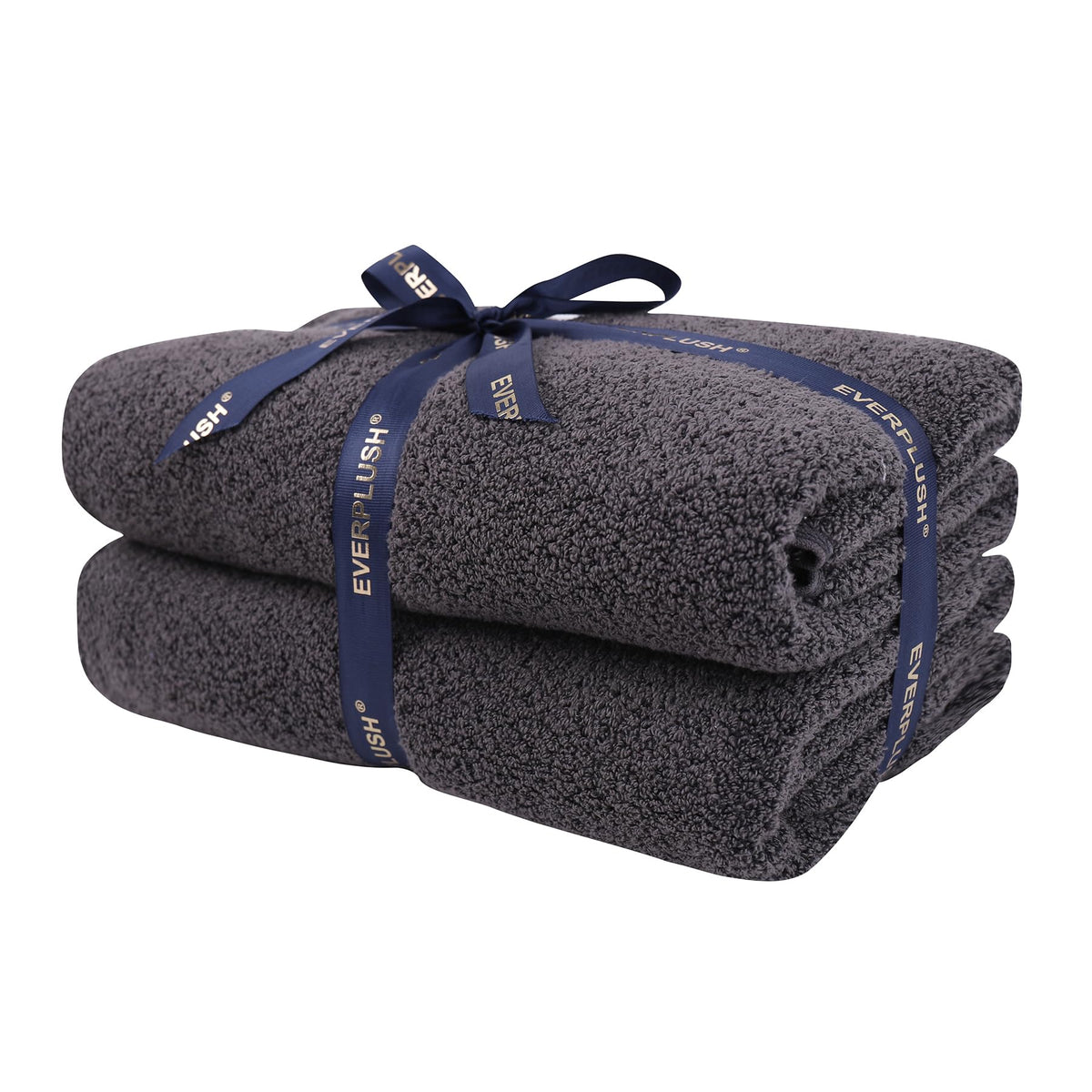 Everplush Diamond Collection 6-Piece Bath Sheet Towel Set, Soft Plush Jacquard Luxury Bath Towels,Highly Absorbent & Fast-Drying Luxury Towels Sets for Bathroom,Shower, or Spa(Brown, Bath Sheet 6PK)