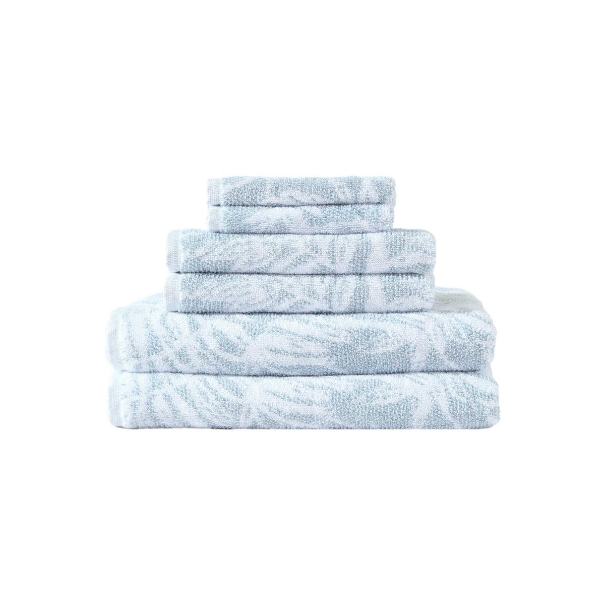 Tommy Bahama - 6-Piece Cotton Bath Towel Set, Soft & Absorbent Towels