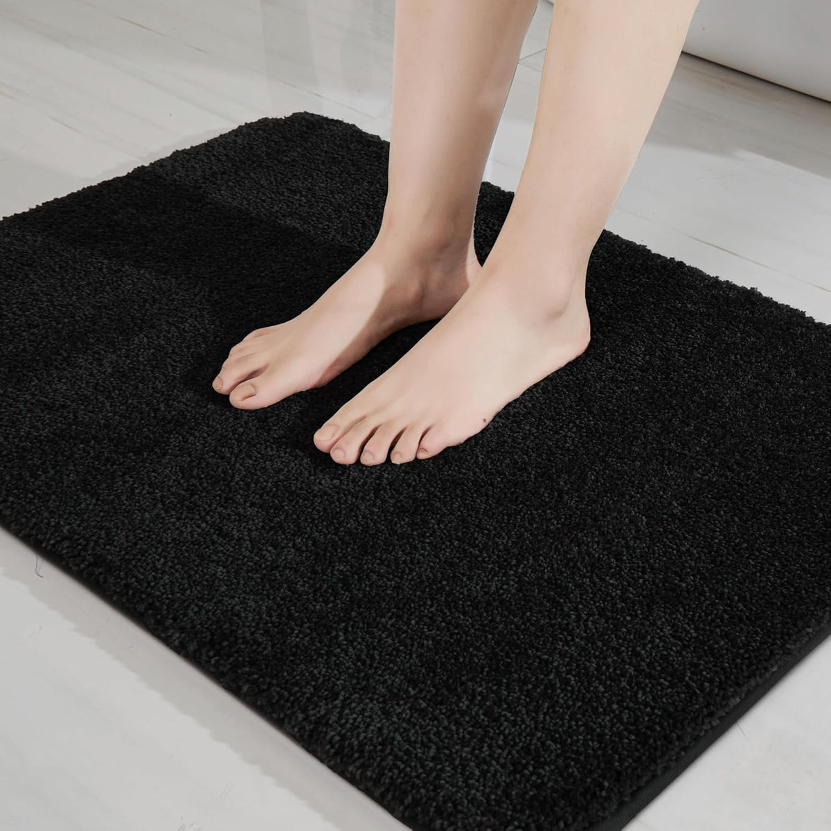 COSY HOMEER Extra Thick Bath Rugs for Bathroom Non Slip Bath Mat 20x32 Navy