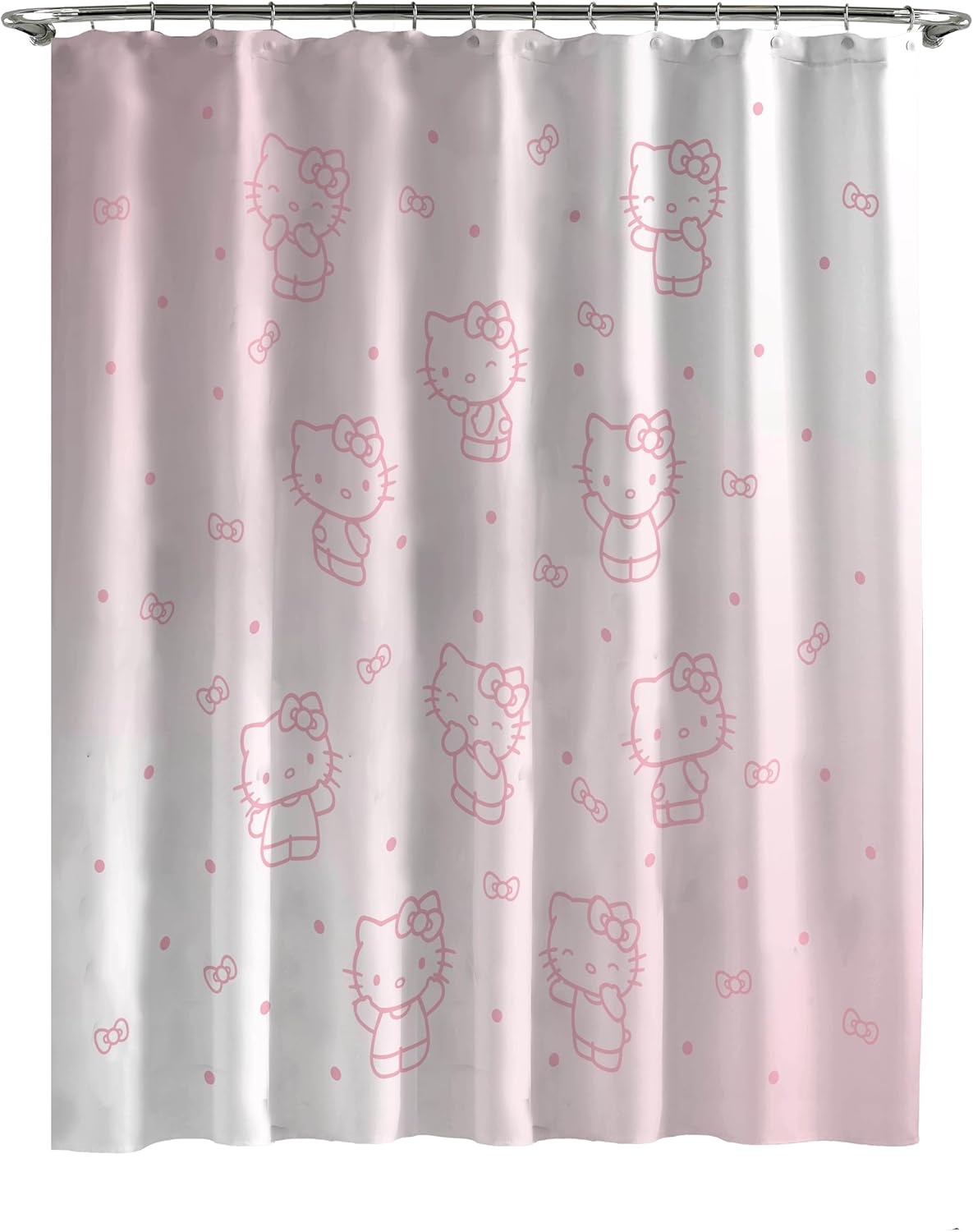 Jay Franco Shower Curtains Minecraft Mobs and Blocks Easy Care Fabric Gamer Bath Curtain Features Creeper (Official Minecraft Product)