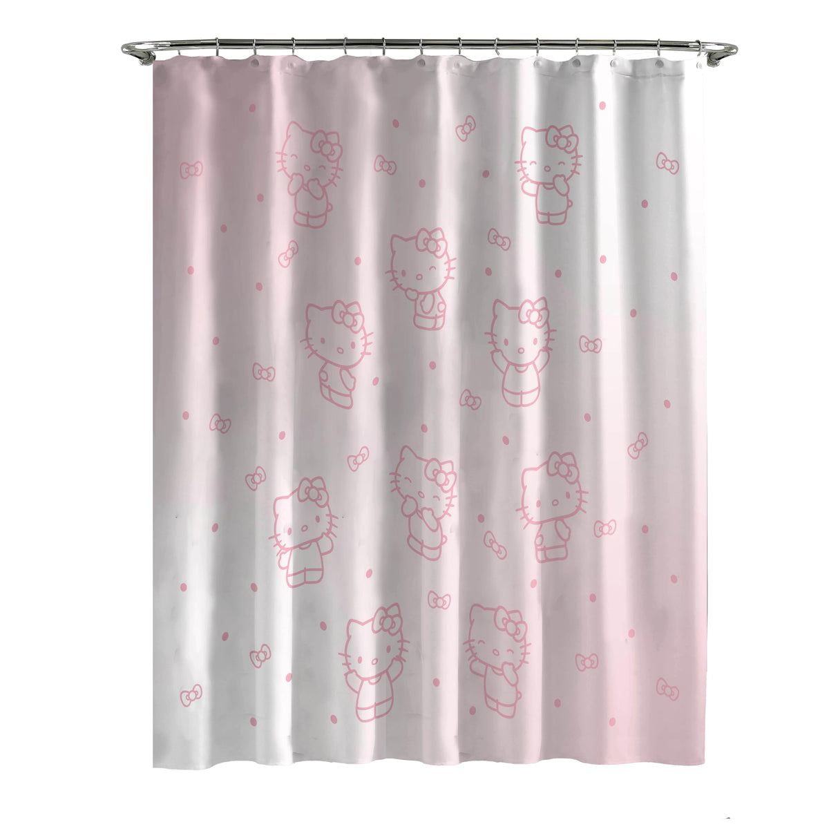 Jay Franco Shower Curtains Minecraft Mobs and Blocks Easy Care Fabric Gamer Bath Curtain Features Creeper (Official Minecraft Product)