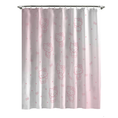 Jay Franco Shower Curtains Minecraft Mobs and Blocks Easy Care Fabric Gamer Bath Curtain Features Creeper (Official Minecraft Product)