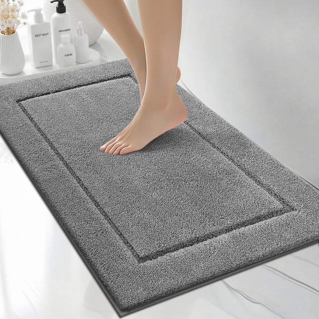 Extra Soft Bathroom Rug 20" x 30", Bath Mat, Throw Rug for Kitchen
