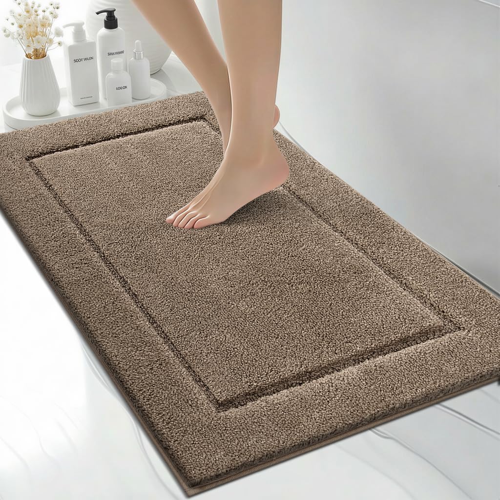 Extra Soft Bathroom Rug 20" x 30", Bath Mat, Throw Rug for Kitchen