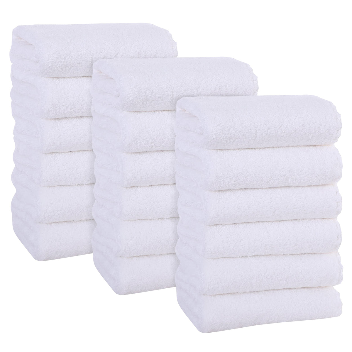 MOONQUEEN 6 Pack Premium Hand Towels - Quick Drying - Microfiber Coral Velvet Highly Absorbent Towels - Multipurpose Use as Hotel, Bathroom, Shower, Spa, Hand Towel 16 x 28 inches (Brown)