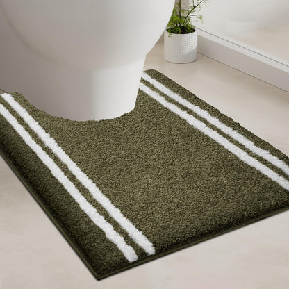PURRUGS Bathroom Runner Rug, Bath Mat, 24" x 60", Beige