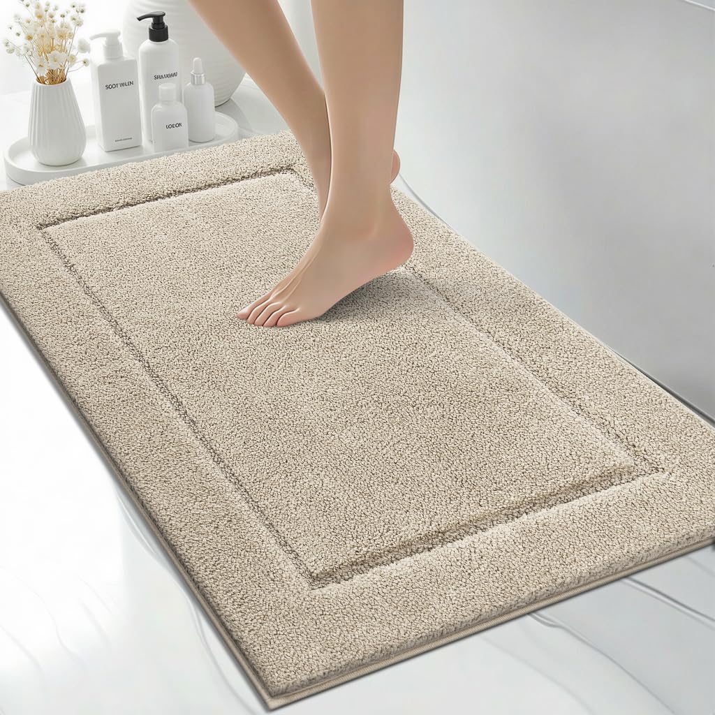 Extra Soft Bathroom Rug 20" x 30", Bath Mat, Throw Rug for Kitchen