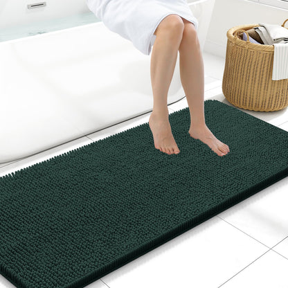 Arotive Bathroom Rugs 24x16, Soft Absorbent Shaggy Chenille Bath Rugs