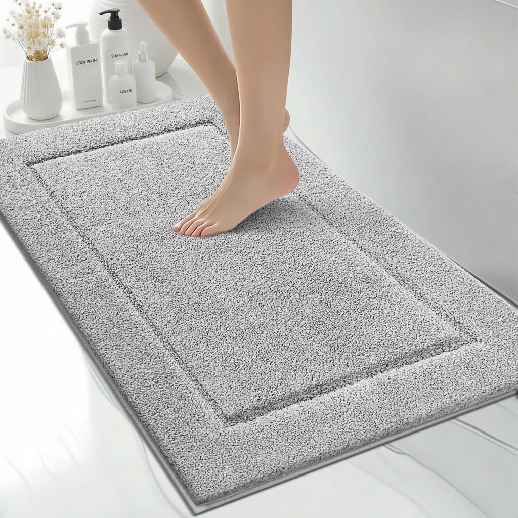 Extra Soft Bathroom Rug 20" x 30", Bath Mat, Throw Rug for Kitchen