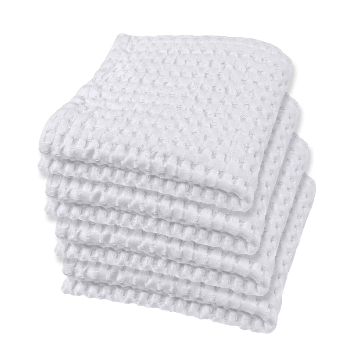 GILDEN TREE Waffle Hand Towels for Bathroom Quick Dry Large Luxury Lint Free Super Absorbent Cotton Hand Towels Set of 2, Modern Style (Cream)