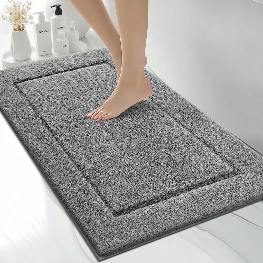 Extra Soft Bathroom Rug 20" x 30", Bath Mat, Throw Rug for Kitchen