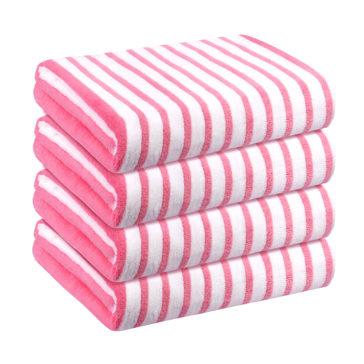 JML Microfiber Bath Towels, Bath Towel Set (6 Pack, 27" x 55") - Extra Absorbent and Fast Drying,Multipurpose Microfiber Towel for Bath, Beach, Pool, Sports, Yoga - Grey