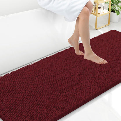 Arotive Bathroom Rugs 24x16, Soft Absorbent Shaggy Chenille Bath Rugs
