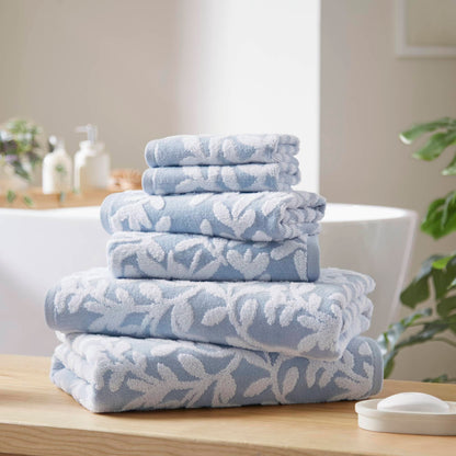 Madison Park Skyler Floral Decorative Bath Towel Set, 6 Piece, Taupe