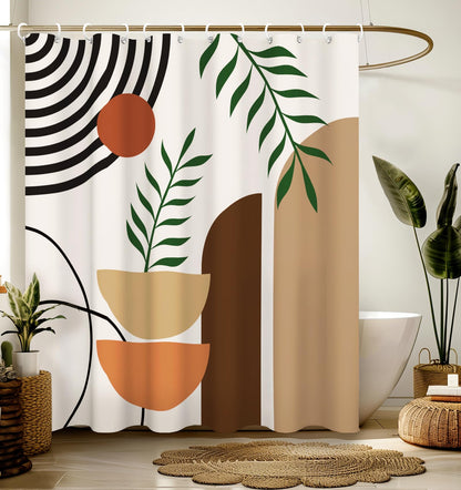 Bathroom Shower Curtain Cute Cortinas para Baño 72 x 72, Boho