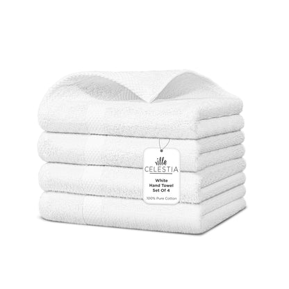 Villa Celestia 100% Cotton Bath Towel Set of 18-4 Bath Towels, 6 Hand Towels, 8 Wash Cloths, Sustainable, Soft, Highly Absorbent, Combed Cotton 18 Piece Set for Hotels, Spa, Bathroom, Dorm, Blue